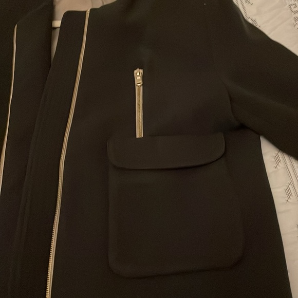Women’s black dress coat - Picture 6 of 9